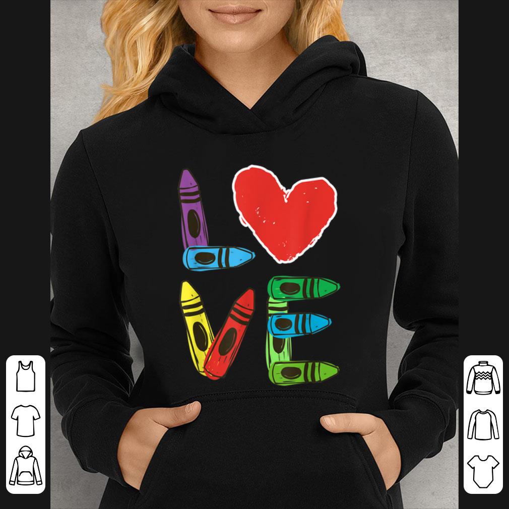Nice Preschool Teacher Valentines Day Love shirt