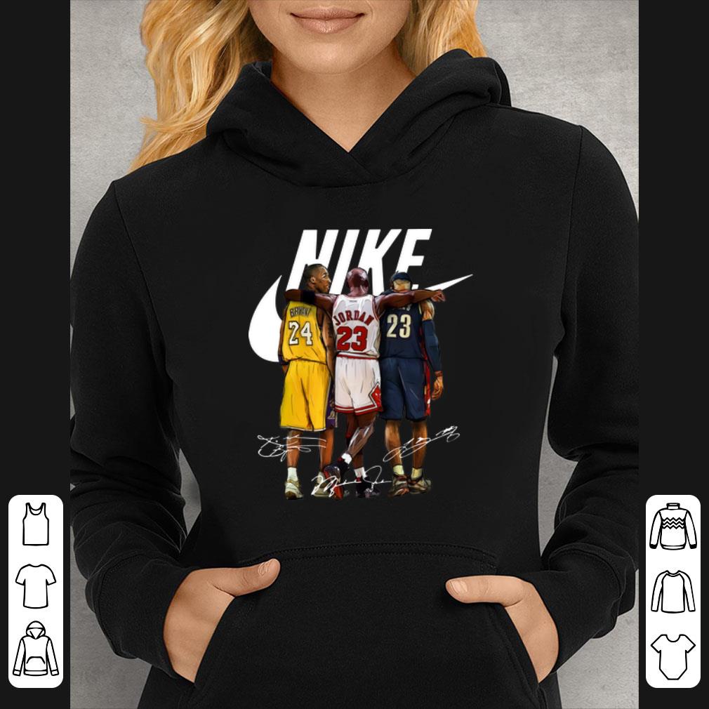 Pretty Rip Kobe Bryant Nike Signatures Michael Jordan And LeBron James shirt