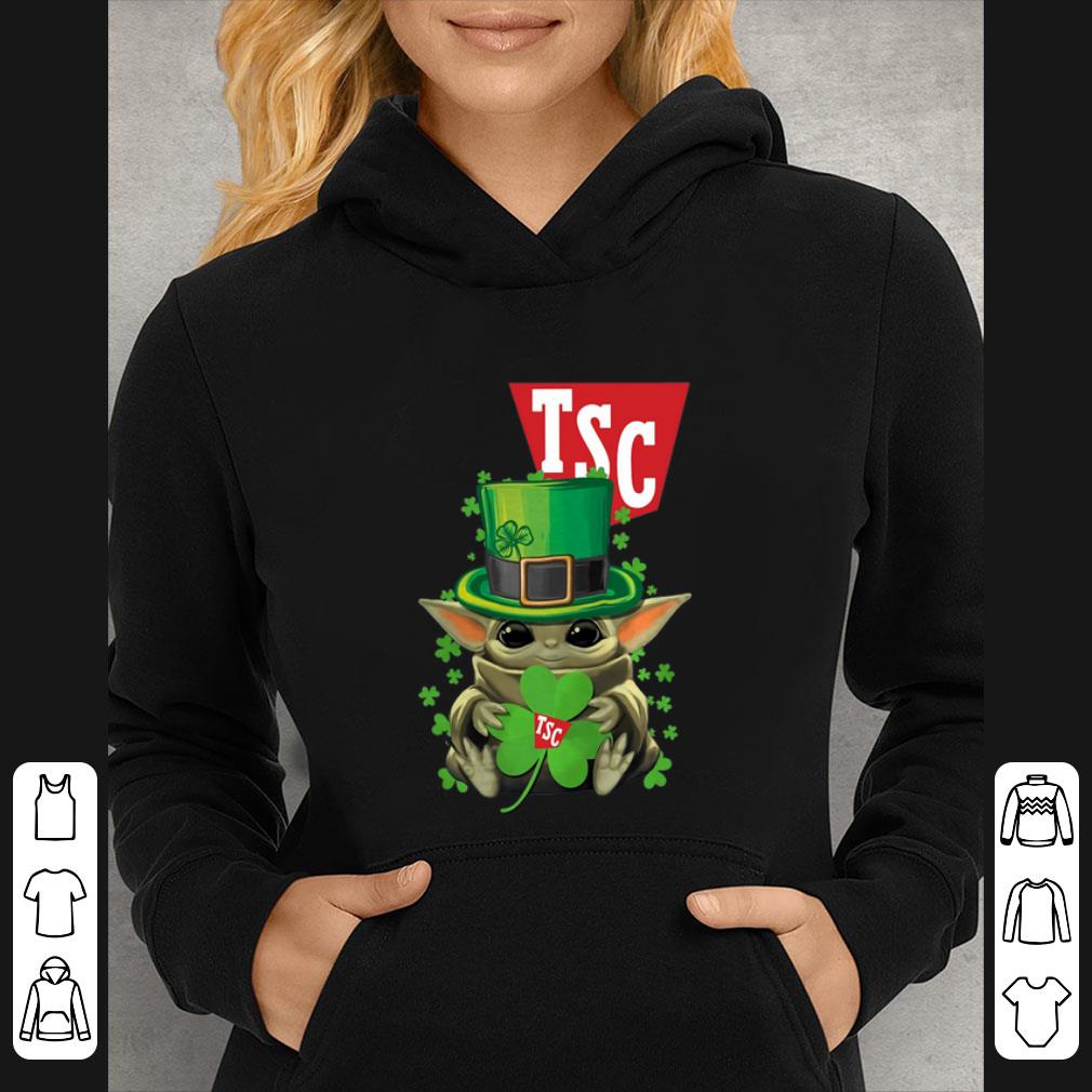 Top Star Wars Baby Yoda TSC Stores Shamrock St. Patrick’s Day shirt