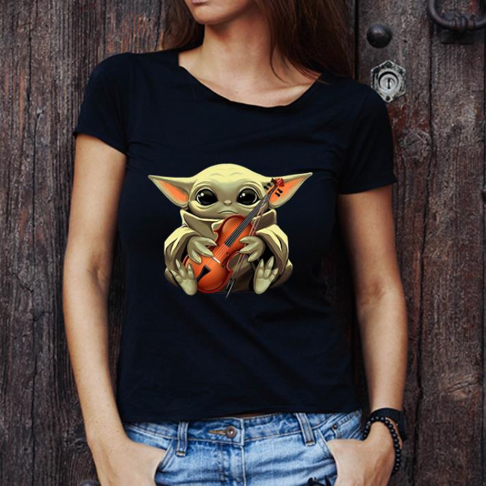 Awesome Baby Yoda And Violin shirt 1 Awesome Baby Yoda And Violin shirt 1
