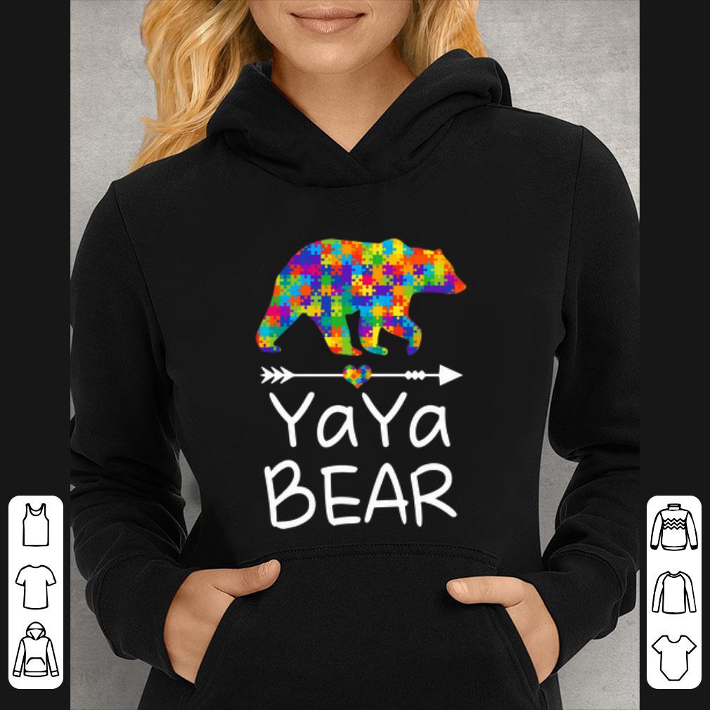Premium YaYa Bear Autism Awareness shirt