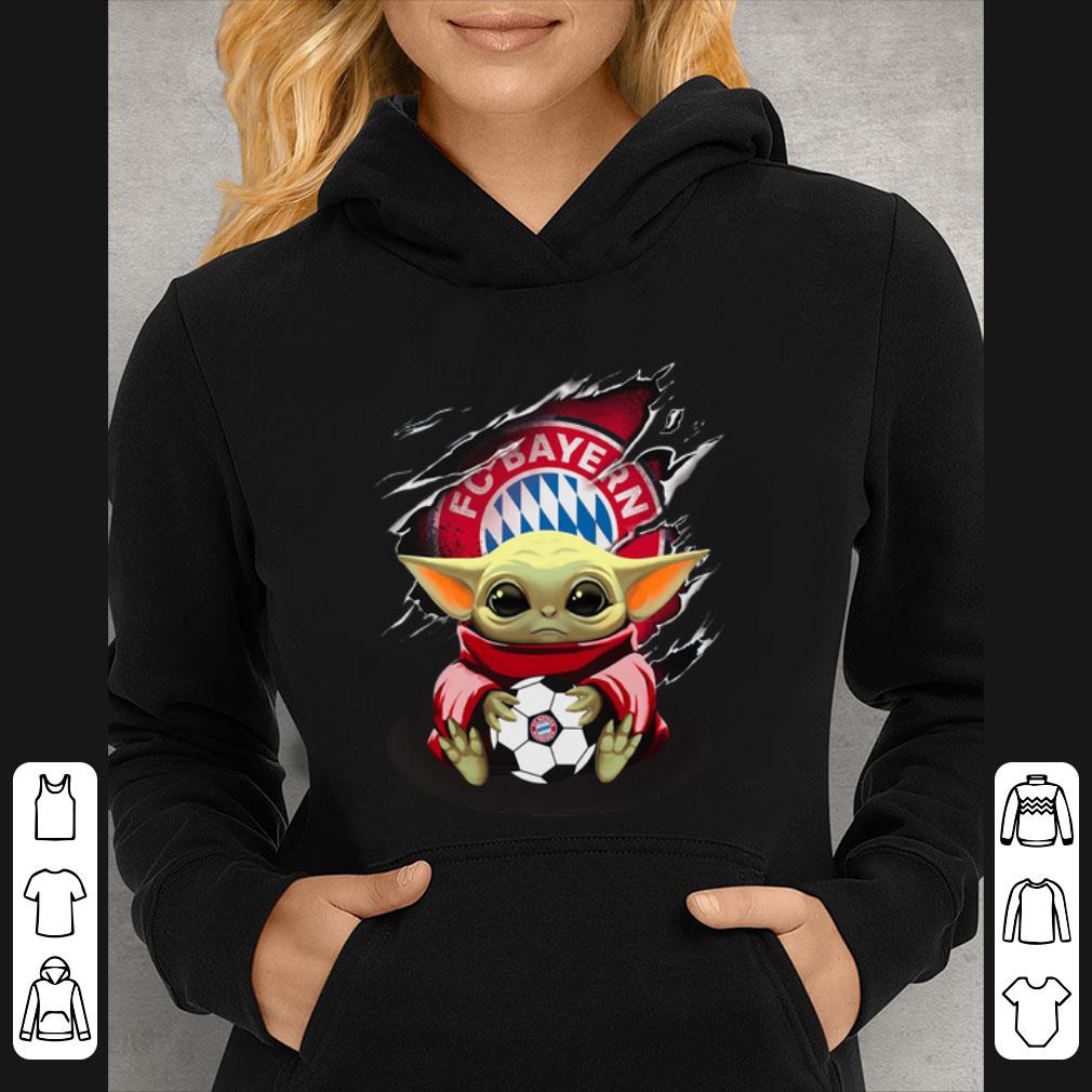 Awesome Baby Yoda Blood Inside Bayern München shirt