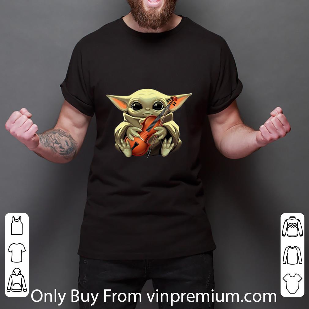 Awesome Baby Yoda And Violin shirt 3 Awesome Baby Yoda And Violin shirt 3