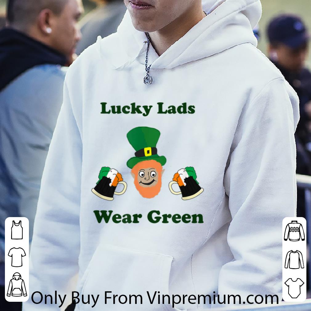 Hot Lucky Lads Wear Green shirt