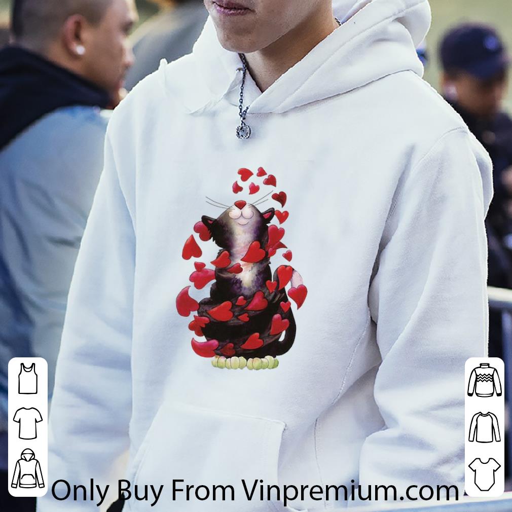 Official Love Cat Happy Valentine Day shirt
