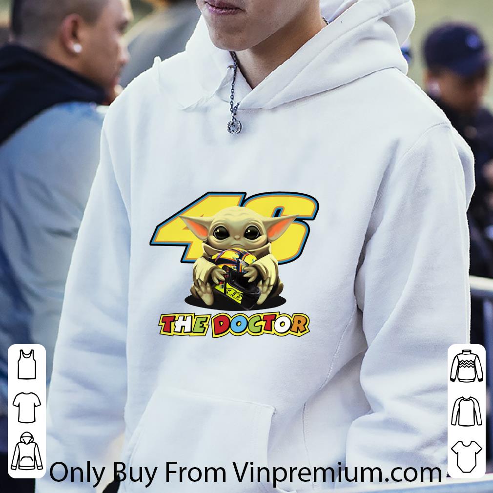 Pretty Baby Yoda Hug 46 The Doctor shirt