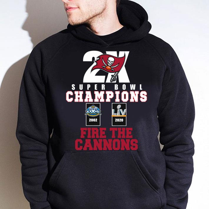Funny Tampa Bay Buccaneers 2X Super Bowl LV Champions Fire The Cannons Shirt 8 Tampa Bay Buccaneers 2X Super Bowl LV Champions Fire The Cannons Shirt