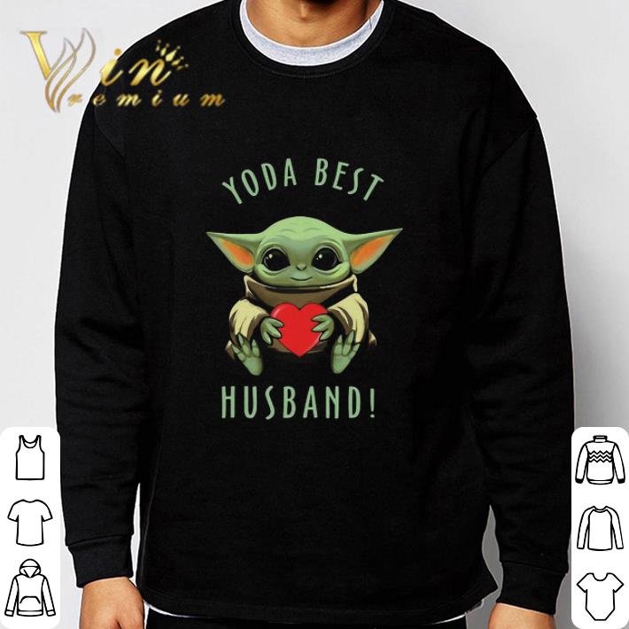 Original Baby Yoda Hug Heart Best Husband shirt
