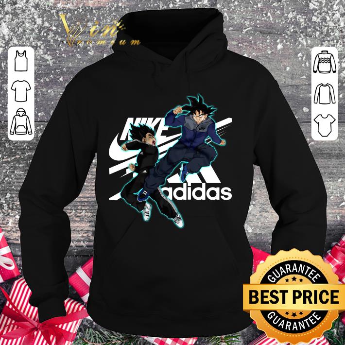 Funny Nike and adidas Son Goku and Vegeta Dragon Ball Super shirt 8 Nike and adidas Son Goku and Vegeta Dragon Ball Super shirt