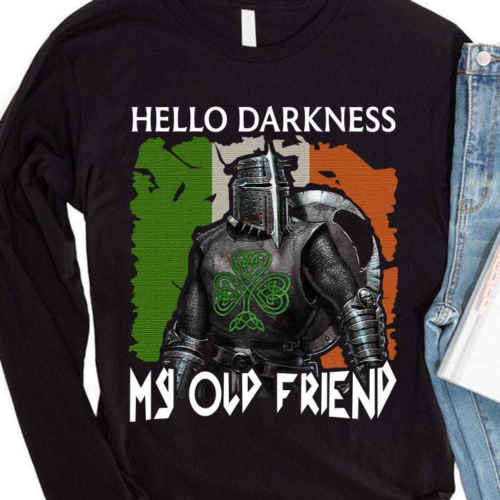 Awesome Warrior Irish Hello Darkness My Old Friend St. Patrick's Day shirt 8 Warrior Irish Hello Darkness My Old Friend St. Patrick's Day shirt