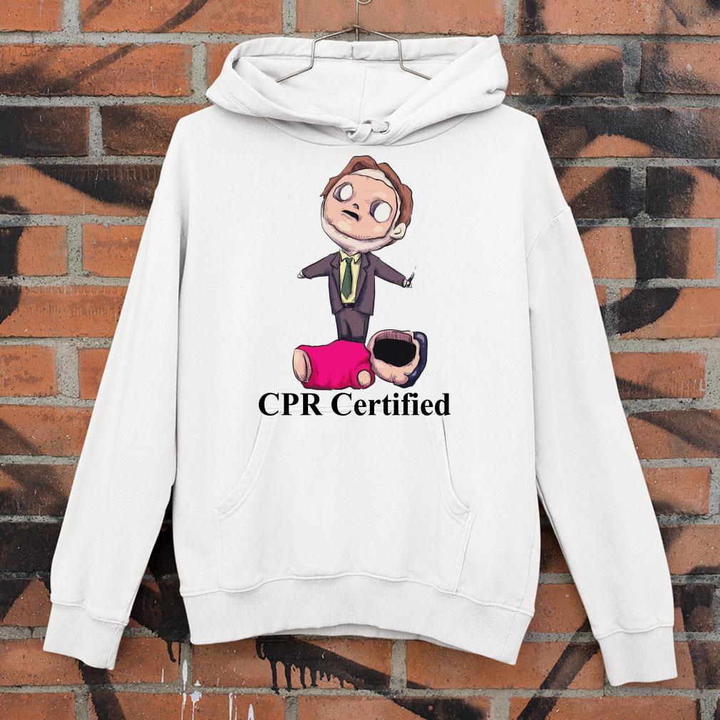 Awesome Dwight Schrute Cpr Certified Cardiopulmonary resuscitation shirt 8 Dwight Schrute Cpr Certified Cardiopulmonary resuscitation shirt
