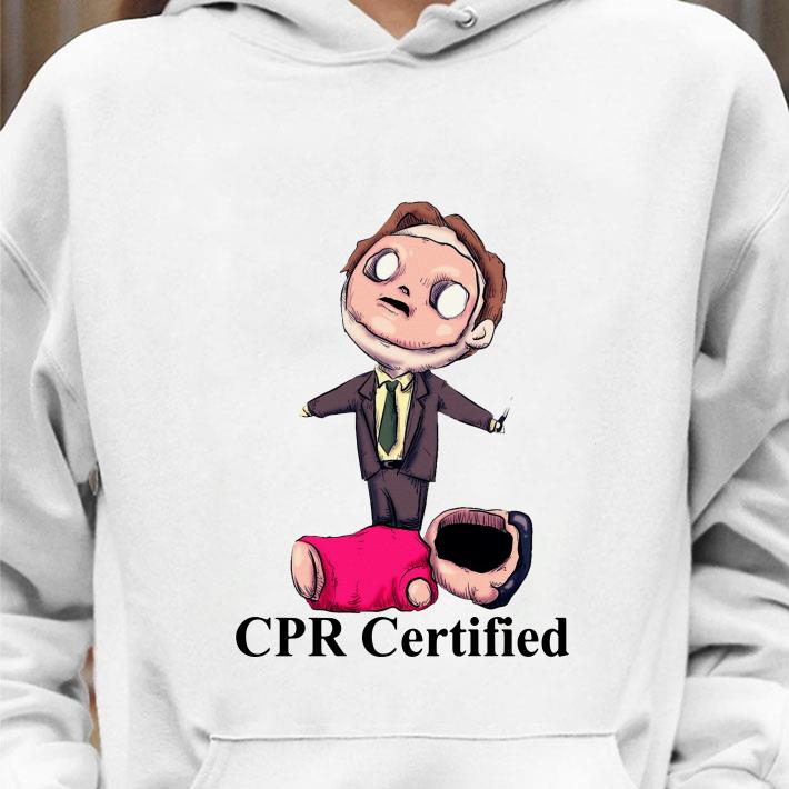 Best Dwight Schrute CPR Certified Cardiopulmonary resuscitation shirt 8 Dwight Schrute CPR Certified Cardiopulmonary resuscitation shirt
