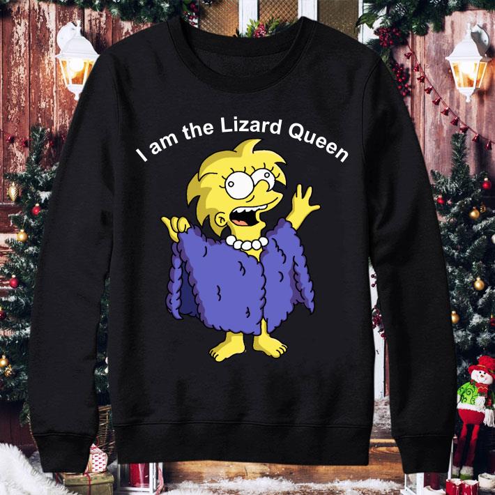 Awesome Premium The Simpsons I am the Lizard Queen shirt 8 Premium The Simpsons I am the Lizard Queen shirt