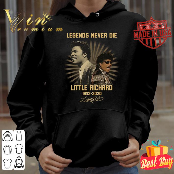 Awesome legend never die Little Richard 1932-2020 signatures shirt 8 legend never die Little Richard 1932-2020 signatures shirt