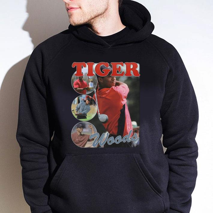 Original Tiger Woods Bootleg Rap Tee Black Vintage Style T-Shirt 8 Tiger Woods Bootleg Rap Tee Black Vintage Style T-Shirt