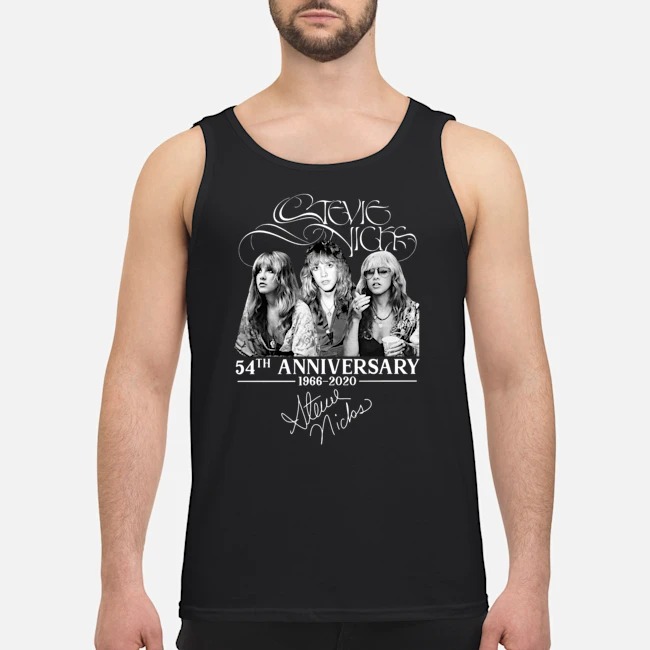 Stevie Nicks 54th Anniversary 1966 2020 Signature Shirt 6 Stevie Nicks 54th Anniversary 1966 2020 Signature Guy Tank Top