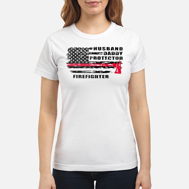 Husband Daddy Protector Firefighter Shirt 7 Husband Daddy Protector Firefighter Shirt