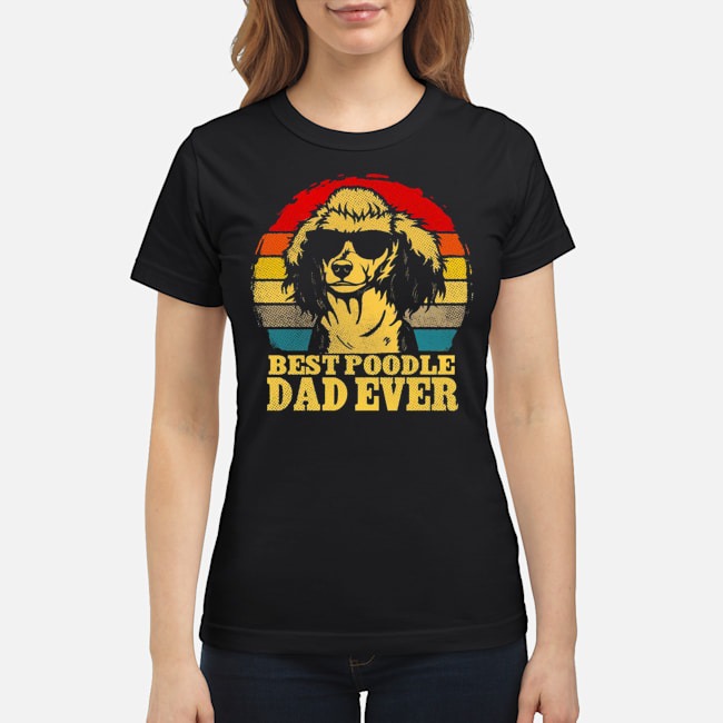 Best Poodle Dad Ever Vintage Shirt 6 Best Poodle Dad Ever Vintage Shirt