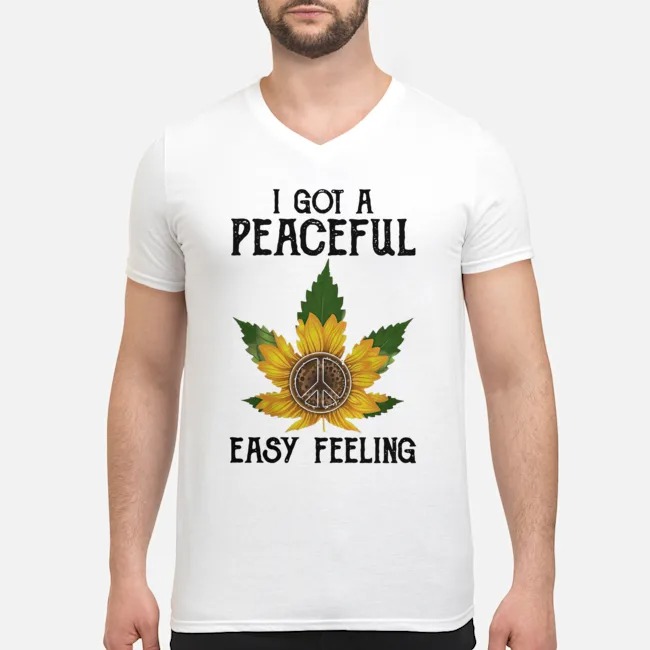 Flower I Got A Peaceful Easy Feeling Shirt 7 Flower I Got A Peaceful Easy Feeling Guy V-neck