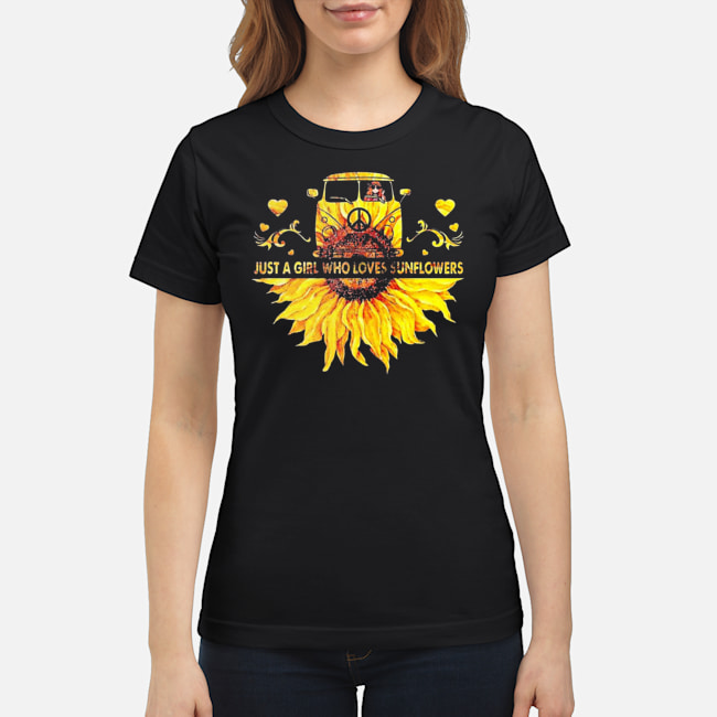 Just A Girl Who Loves Sunflowers Hippie Girl Shirt 6 Just A Girl Who Loves Sunflowers Hippie Girl Shirt 7