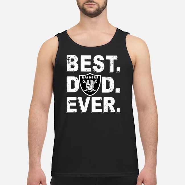 Oakland Raiders Best Dad Ever Shirt 6 Oakland Raiders Best Dad Ever Guy Tank Top