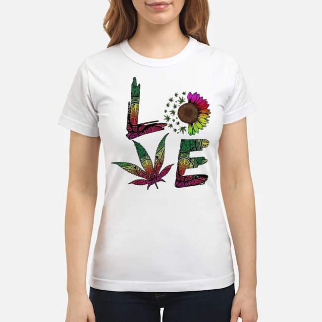 Love Sunflower And Weed Cannabis Marijuana Shirt 7 Love Sunflower And Weed Cannabis Marijuana Shirt 8