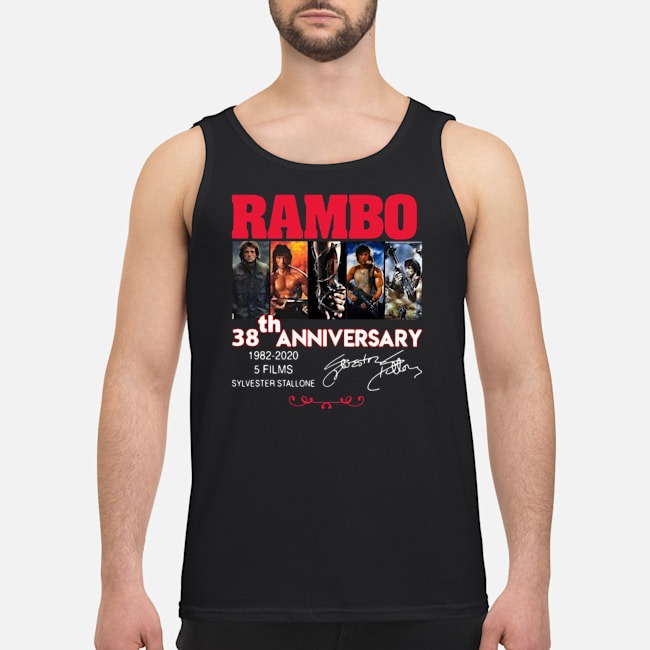 Rambo 38th Anniversary 1982 2020 5 Films Sylvester Stallone Signature Shirt 8 Rambo 38th Anniversary 1982 2020 5 Films Sylvester Stallone Signature Shirt 9