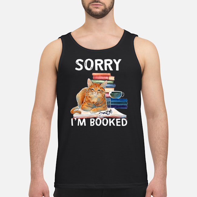 Sorry I'm Booked Cat Reading Shirt 7 Sorry I'm Booked Cat Reading Shirt 8