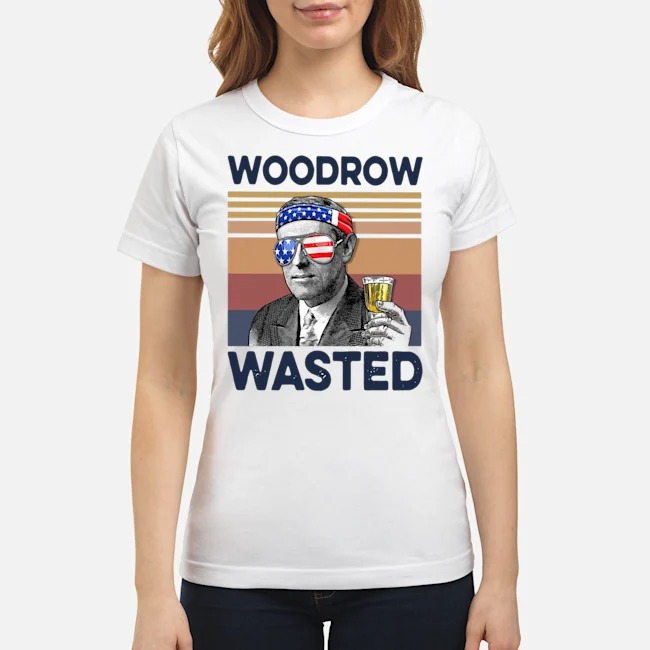 Woodrow Wasted Vintage Drink Beer Shirt 7 Woodrow Wasted Vintage Drink Beer Ladies Tee