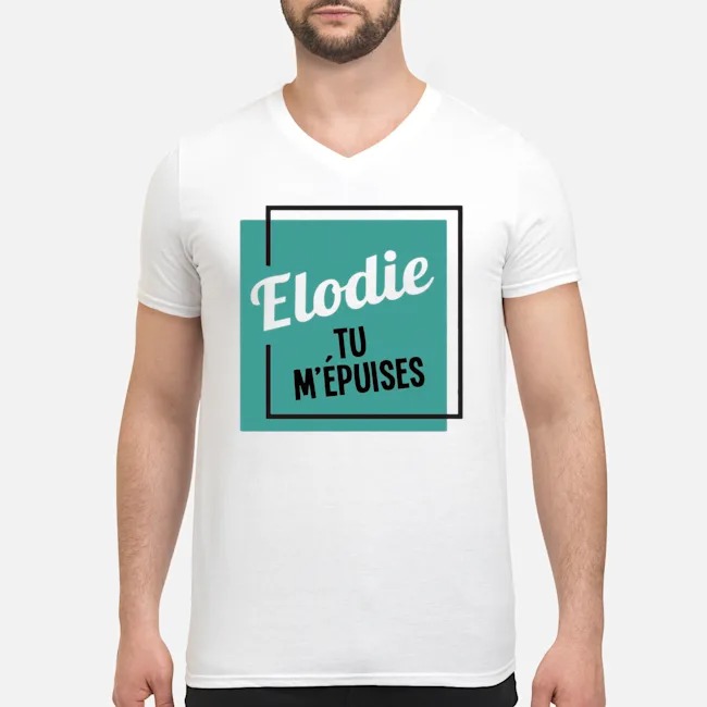 Elodie Tu M'epuises Shirt 8 Elodie Tu M'epuises Guy V-neck
