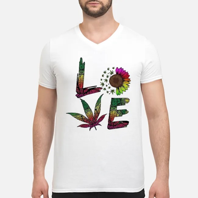 Love Sunflower And Weed Cannabis Marijuana Shirt 5 Love Sunflower And Weed Cannabis Marijuana Shirt 6