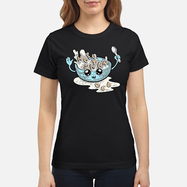 Palm Treat Hail Satan Est 666 Shirt 7 Palm Treat Hail Satan Est 666 Ladies Tee