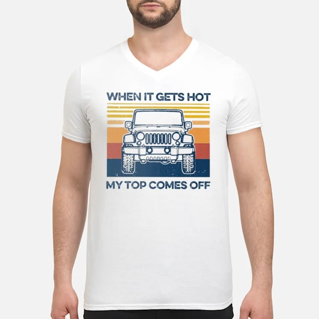 Jeep When It Gets Hot My Top Comes Off Vintage Shirt 5 Jeep When It Gets Hot My Top Comes Off Vintage Shirt 6