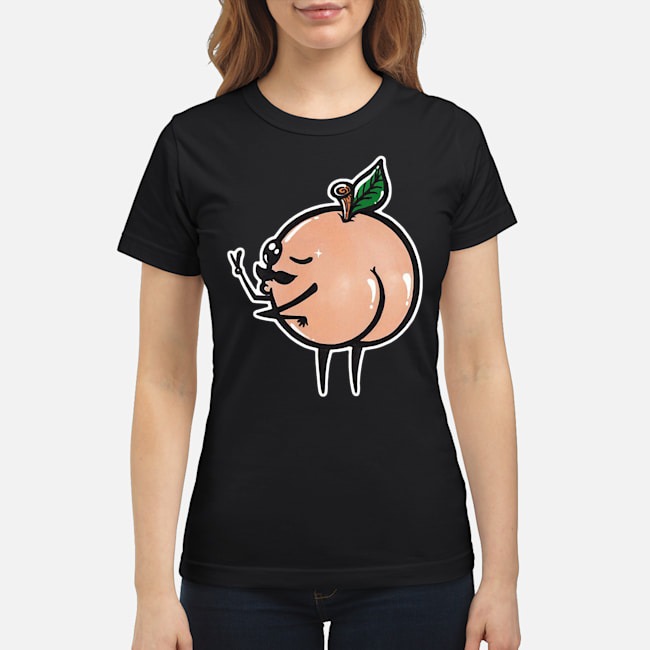 A Handsome Peach Shirt 6 A Handsome Peach Ladies Tee