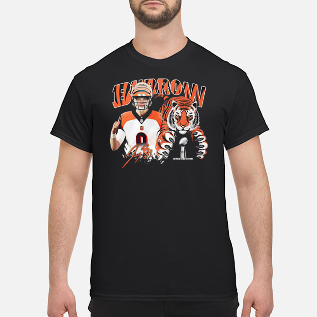Cincinnati Bengals 9 Joe Burrow Super Bowl Champions Shirt 1 Cincinnati Bengals 9 Joe Burrow Super Bowl Champions Shirt 2