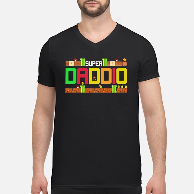 Family Super Dadio Shirt 5 Family Super Dadio Guy V-neck