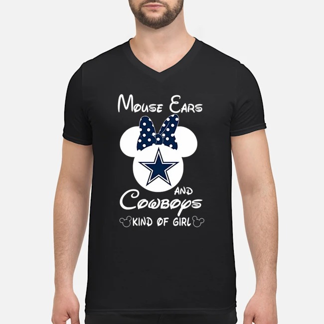 Mouse Ears And Cowboys Kind Of Girl Shirt 6 Mouse Ears And Cowboys Kind Of Girl Guy V-neck