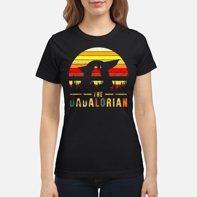 The Dadalorian Definition Father's Day Shirt 7 The Dadalorian Definition Father's Day Ladies Tee