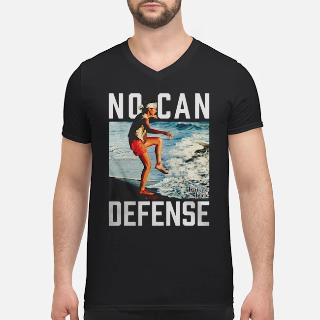 No Can Defense Karate Kid Shirt 6 No Can Defense Karate Kid Guy V-neck
