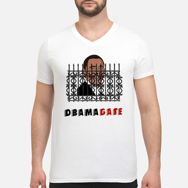 Barack Obama Gate Meme Shirt 5 Barack Obama Gate Meme Guy V-neck