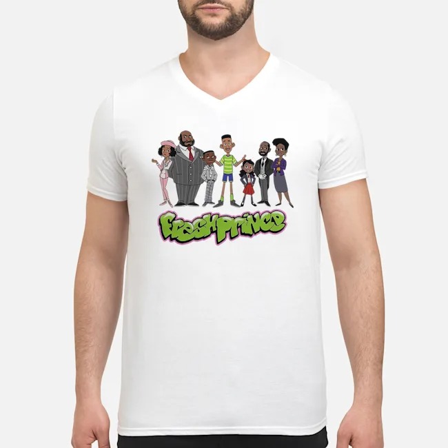 We Are Black Fresh Prince Shirt 8 We Are Black Fresh Prince Guy V-neck