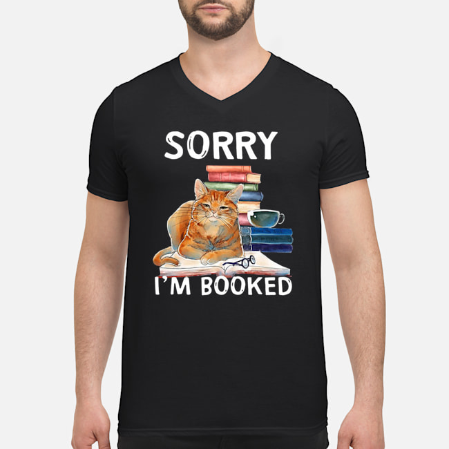 Sorry I'm Booked Cat Reading Shirt 8 Sorry I'm Booked Cat Reading Shirt 9