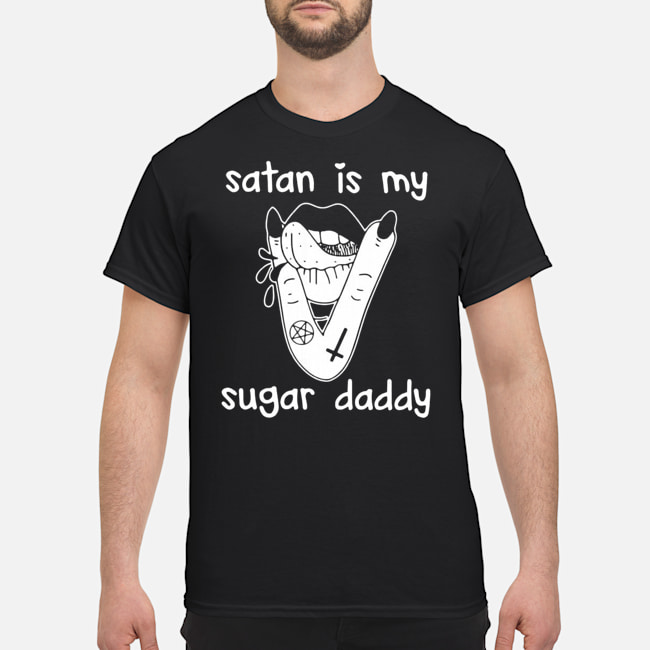 Lips Satan Is My Sugar Daddy Shirt 1 Lips Satan Is My Sugar Daddy Shirt 2