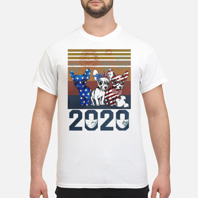Chihuahua Independence Day 2020 Vintage Shirt 1 Chihuahua Independence Day 2020 Vintage Shirt 2