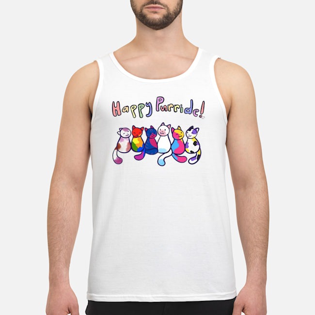 Cats Happy Purride Shirt 6 Cats Happy Purride Guy Tank Top
