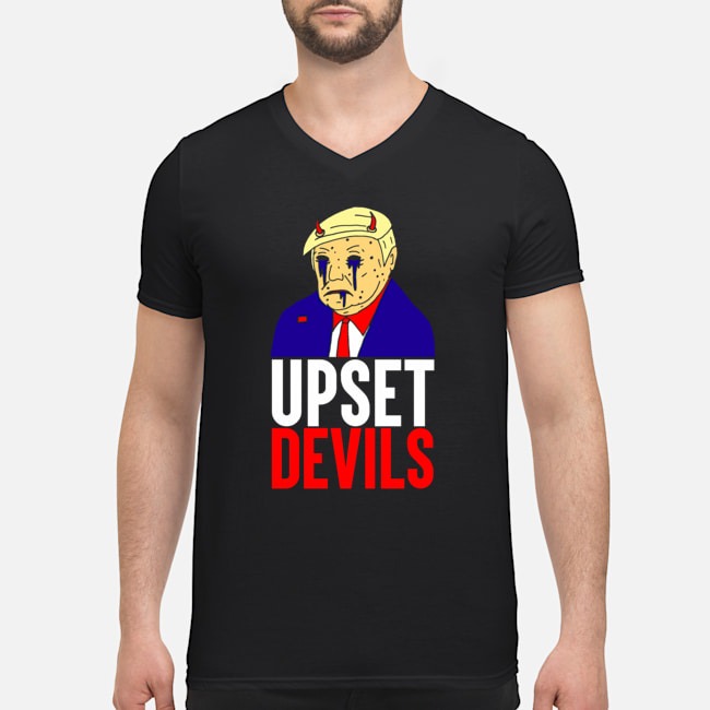 Trump Upset Devils Shirt 5 Trump Upset Devils Guy V-neck