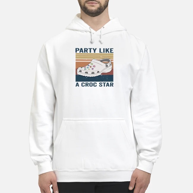 Party Like A Croc Star Vintage Shirt 6 Party Like A Croc Star Vintage Hoodie