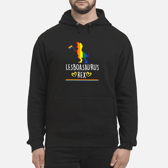 LGBT T-rex Dinosaur Lesboasaurus Rex Shirt 8 LGBT T-rex Dinosaur Lesboasaurus Rex Hoodie