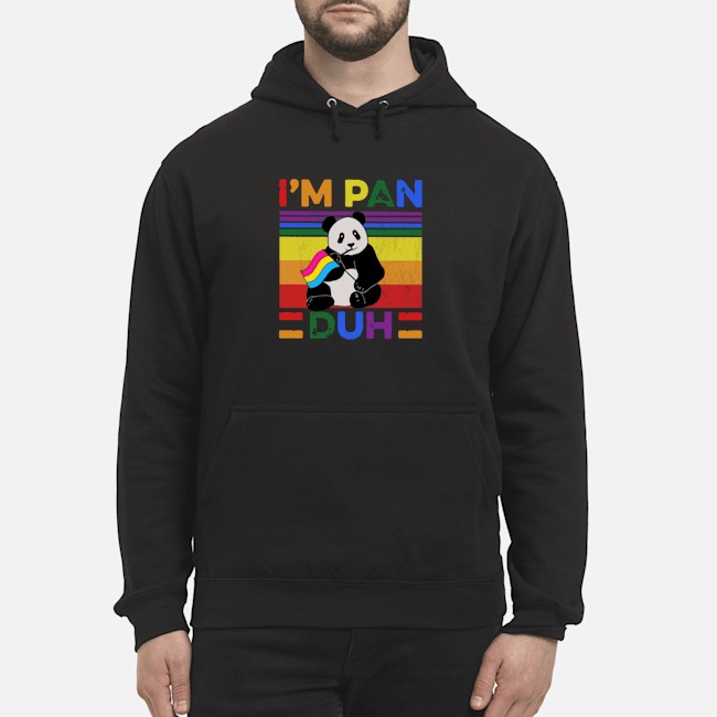 LGBT Panda I'm Pan Duh Vintage Shirt 8 LGBT Panda I'm Pan Duh Vintage Shirt