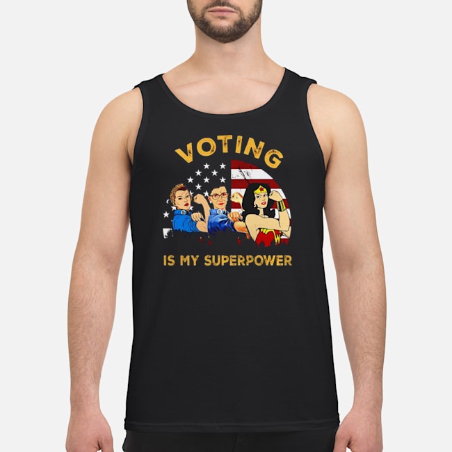 Strong Women Voting Is My Superpower American Flag Shirt 5 Strong Women Voting Is My Superpower American Flag Shirt
